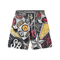 Costume Board Short Stampato All Over "Roll The Dados" uomo