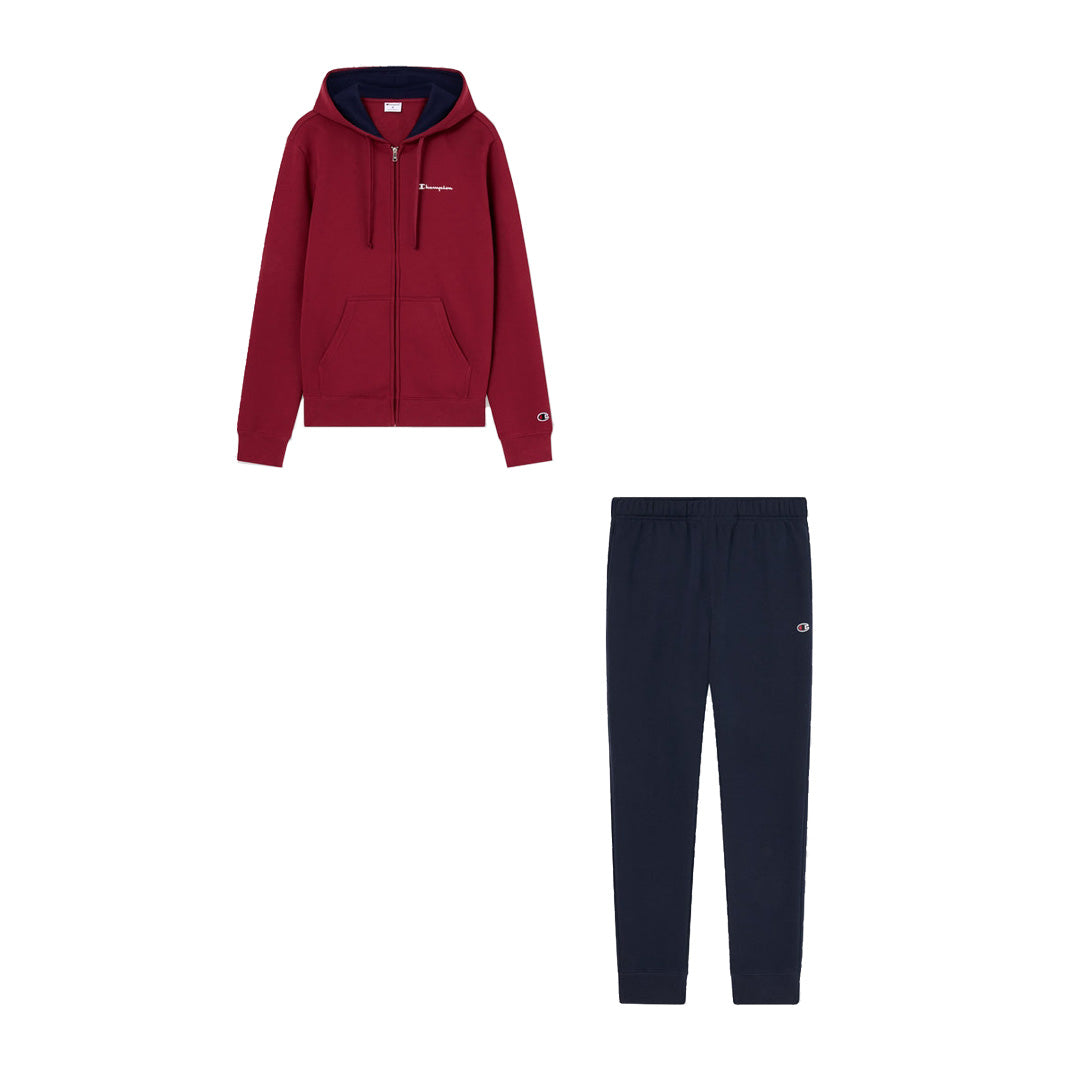 Tuta Full Zip Cappuccio Felpata Uomo 221658 RS508 CHAMPION 