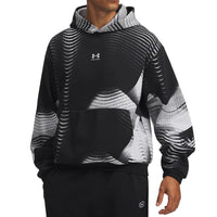 Felpa Icon Fleece Printed Uomo 77-6016615 0008 UNDER ARMOR 
