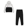 Tuta Con Zip Garzata Con Cappuccio Uomo
