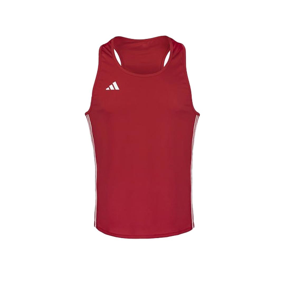 Canotta Boxe Punch Line Uomo 25152004 ROSSO BIANCO ADIDAS 