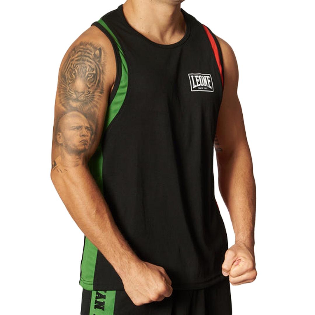 Canotta Boxe Italia AB721 01 LEONE 