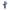 Guanti Portiere Thunder 25 Blu