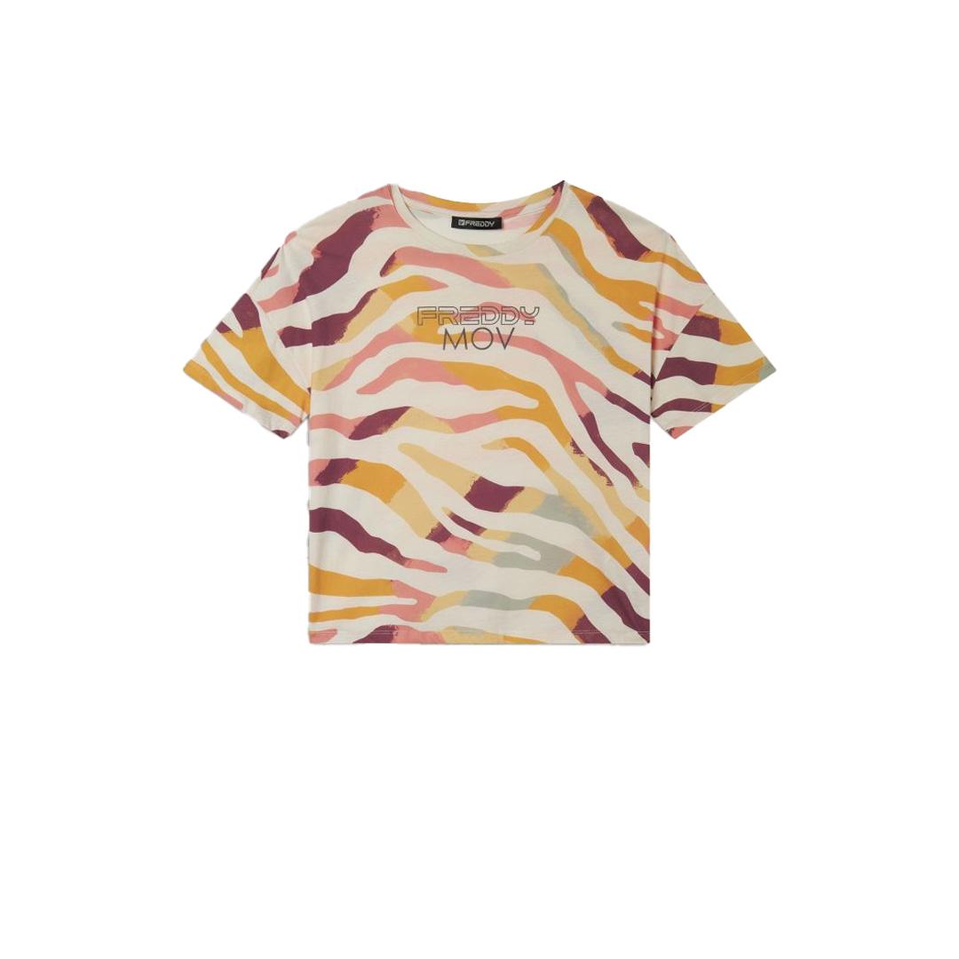 T-shirt Cropped Donna S25WMVT3C ANI117 FREDDY 