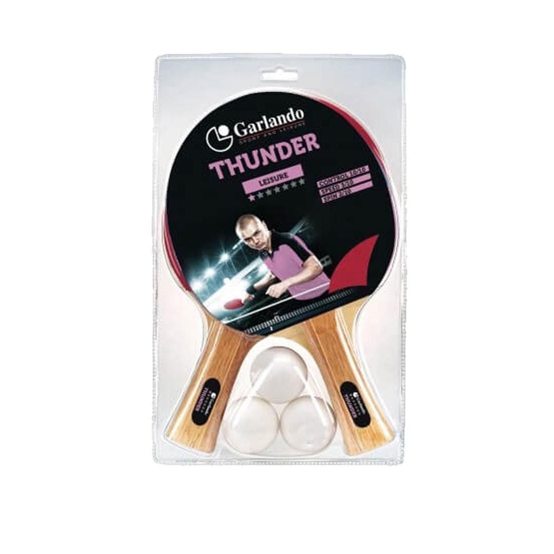 Set Thunder 1 Stella Racchette e Palline 2C4-4 0 GARLANDO 