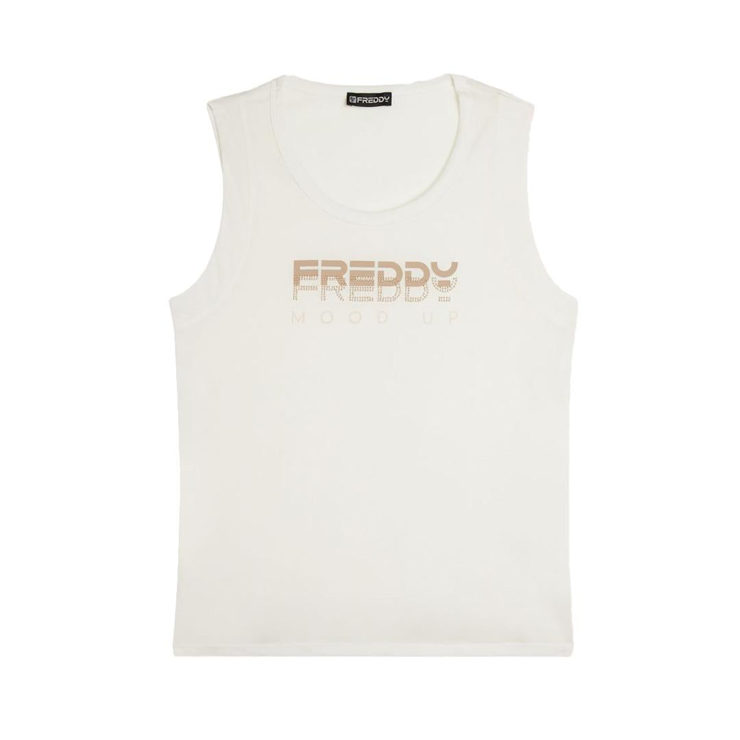 Canotta Regular Fit Donna S25WCRK1 W99 FREDDY 