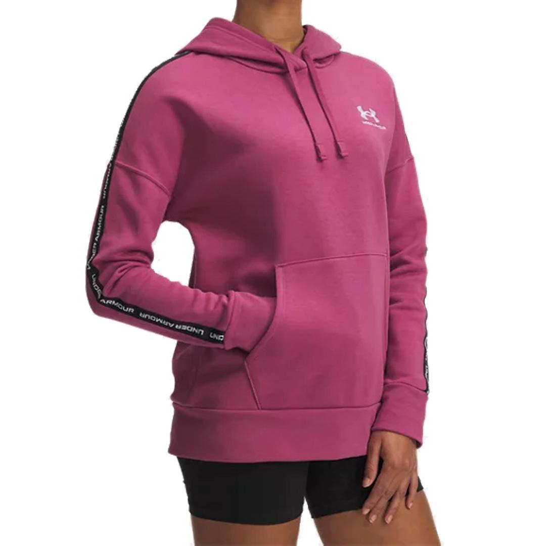 Felpa Icon Fleece Taped Donna 77-6003708 0659 UNDER ARMOR 