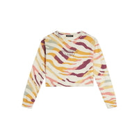 Felpa Crop Animalier Donna S25WMVS2C ANI117 FREDDY 